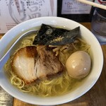 塩そば専門店 桑ばら - 塩玉そば 【大盛】