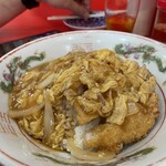 中華料理 萬福 - カツ丼