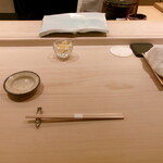 鮨 なんば - カウンター