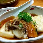 うお清 - 揚げ出し豆腐