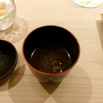 鮨 なんば - きんきの赤出汁