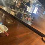 蔵の庄 - 私の席だとちょっと見えない(笑)( ˊᵕˋ ;)