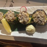 蔵の庄 - ズッキーニの囲炉裏焼き、自家製アンチョビソース