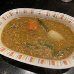 村上カレー店・プルプル - ナット挽肉ベジタブル