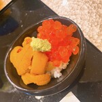 すし おおまさ - ウニいくらチョコっと丼