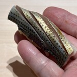 くるますし - 天草産こはだ芝海老おぼろ挟み