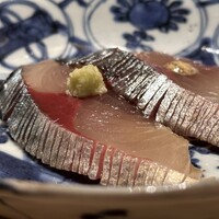 くるますし - 愛南町産護摩鯖漬け地からしと山葵