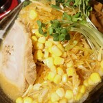 麺酒房 龍安 - ネギ味噌（大盛）