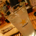 とり政 - レモンサワー350円