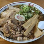 喜多方ラーメン 天高盛 - ラーメン大盛