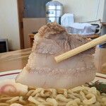 喜多方ラーメン 天高盛 - 煮豚系のチャーシュー　うんめ～ぞ