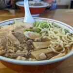 喜多方ラーメン 天高盛 - ラーメン大盛