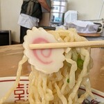 喜多方ラーメン 天高盛 - ナルト入り