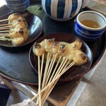 あぶり餅 本家 根元 かざりや - 