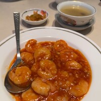 中国飯店 三田店 - 特選ランチの海老のチリソース