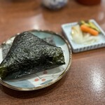 Soba Dokoro Eiraku An - おにぎり（小）160円