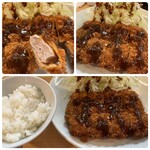 勝烈庵 馬車道総本店 - フルーティなソースをタップリと