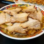 尾道ラーメン中村製麺 - 鬼盛りチャーシューメン
