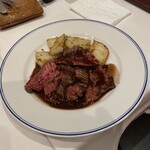 Chez miya - 息子が食べたハラミステーキ、激うま！