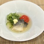 美加登家 - うるかが続いたので、さっぱりさせてくれる酢の物は嬉しい。