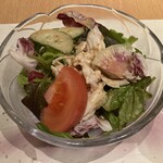 新潟名物 布のり蕎麦とおいしい酒菜 きなせや. 赤坂割烹店 - サラダ