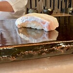 登喜和鮨 - スズキ　塩水漬け