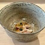 登喜和鮨 - のどぐろ　湯煮してから皮目を炙り