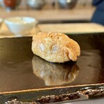 登喜和鮨 - 新潟のいなり寿司　胡桃の甘露煮入り