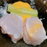 温石 - 虎河豚です。この形状をいただくのは初めて。黄味酢との相性が抜群でした