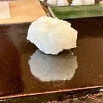 登喜和鮨 - アオリイカ　イカの粉塩