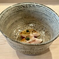 登喜和鮨 新発田本店 - のどぐろ　湯煮してから皮目を炙り