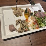 parte - 前菜8種盛り合わせ（食べかけでスイマセン）