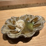 恵比寿 鮨 藤 - 毛蟹 蟹酢ジュレ