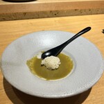 恵比寿 鮨 藤 - 肝ソース