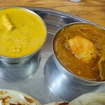 ルシ インドビリヤニ 十日市場店 - 日替わりカレー２種