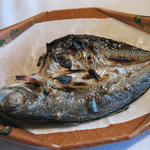 芭新萃 - 朝食・アジの干物