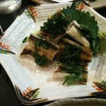 魚貝三昧 彬 - 梅とあなご