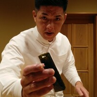 鮨 十兵衛 - 決め顔が力入りすぎ笑