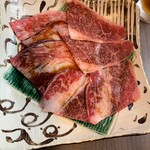 炭火焼肉 円寿 - 焼きしゃぶ