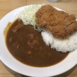 とんかつ檍のカレー屋 いっぺこっぺ - とんかつカレーランチ　1,200円