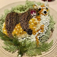 okas - 屋久島にちなんだヤクザルとヤクシカのウェイティングプレート