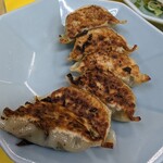 味心 - 餃子　いつもより少し焦げた？