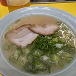 味心 - 塩とんこつらーめん　カタ麺