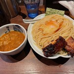 Menya Musashi Kan Zan - 濃厚神山つけ麺(麺 3.5倍盛り)