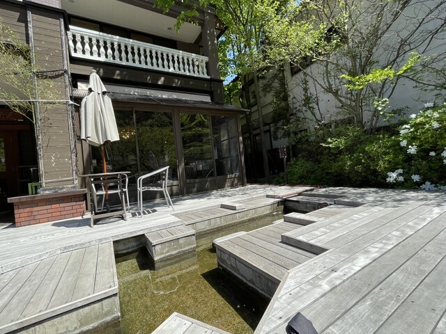 足湯カフェ　チットモッシェ - あつみ温泉（カフェ）の写真