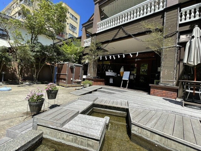 足湯カフェ　チットモッシェ - あつみ温泉（カフェ）の写真