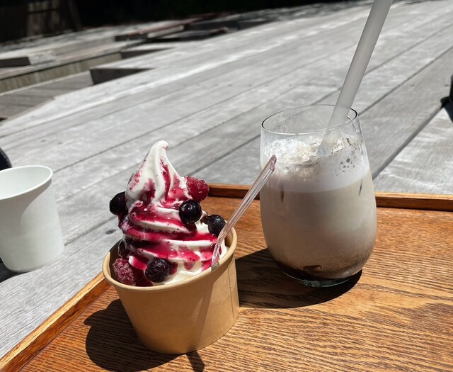 足湯カフェ　チットモッシェ - あつみ温泉（カフェ）の写真