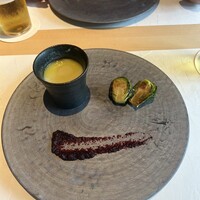 夏下冬上 - これ！擦り流し！ポタージュのようなスープ！山盛り飲みたい！