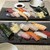 くずし寿司割烹 海月 - 料理写真:手前　"7巻握り"   奥　"10巻握り"