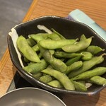 博多もつ鍋前田屋 - 黒豆の枝豆